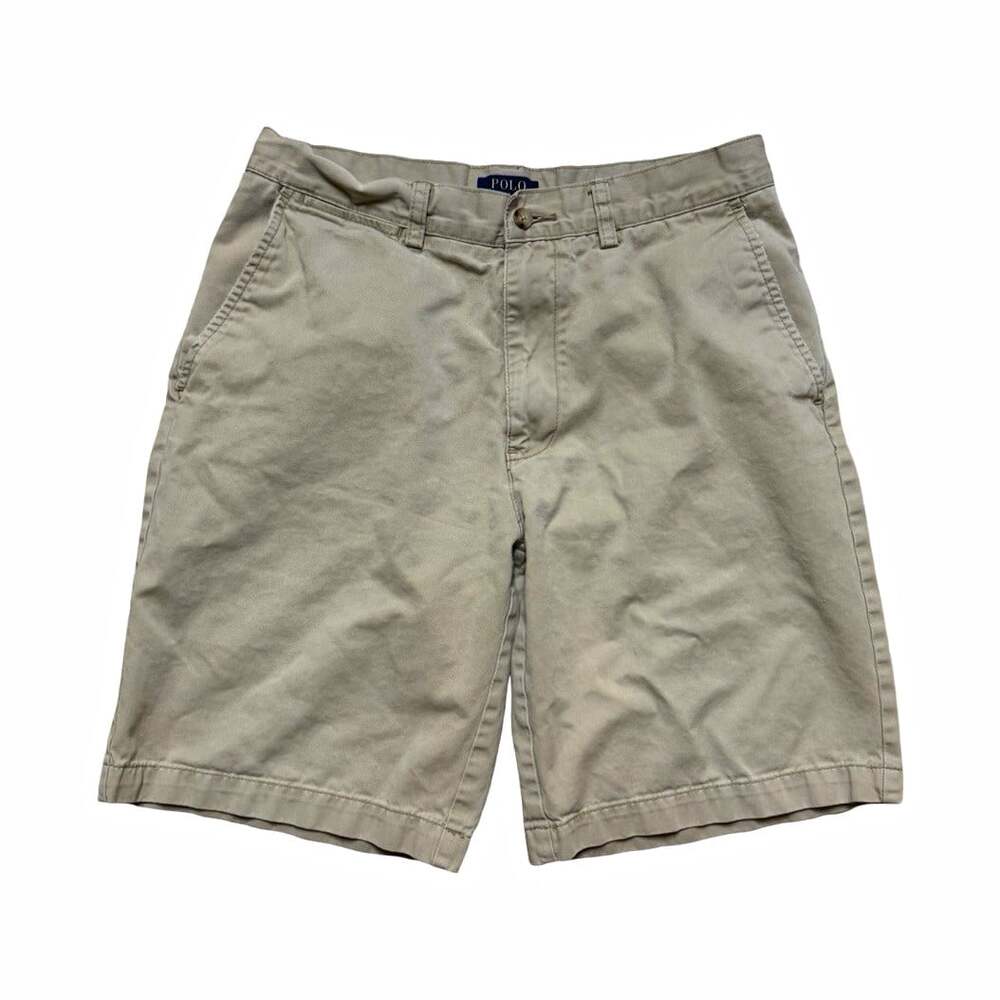 Polo Ralph Lauren Men’s Khaki Chino Shorts Size 31 9” Inseam Classic Fit